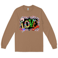 Toasted Coconut love frame digital valentines day Long Sleeve Tee - Bettercallsaul