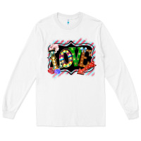 White love frame digital valentines day Long Sleeve Tee - Bettercallsaul