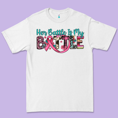 Her Battle Is My Battle Premium Tee Designed By Jahusdesignshop