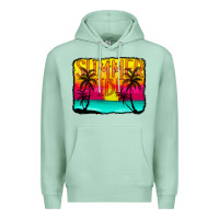 Seafoam summer vibes Premium Hoodie - CowCowDesign