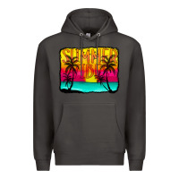 Smoke summer vibes Premium Hoodie - CowCowDesign