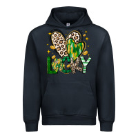 Navy Lucky Saint Patricks Day Urban Hoodie - CowhideDigitalArt