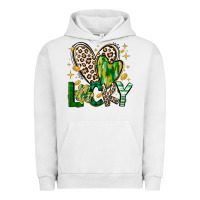 Pigment Lunar Rock Lucky Saint Patricks Day Urban Hoodie - CowhideDigitalArt