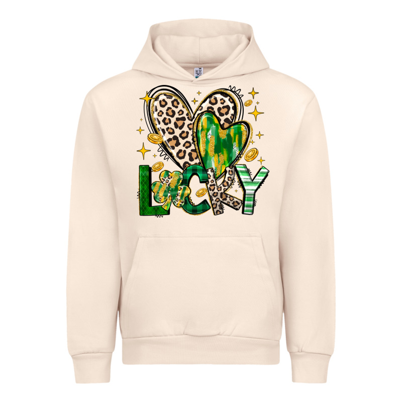 Lucky Saint Patricks Day Urban Hoodie by CowhideDigitalArt | Teevron