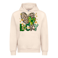 Sandshell Lucky Saint Patricks Day Urban Hoodie - CowhideDigitalArt