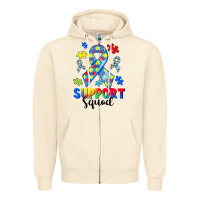 Sandshell support squad autism Zipper Hoodie - CowGirlArtShop