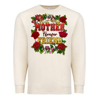Sandshell First my mother forever my friend Mother's Day Premium Sweatshirt - FaDigitalArtStudio