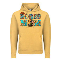 Vintage Mustard Western Rodeo Mom Vintage Hoodie - BundleAndBundleShop