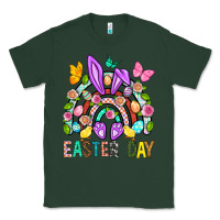 Sports Green Easter Day Rainbow Classic Tee - BundleAndBundleShop
