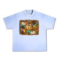 Grape Ice fall pumpkin background Urban Heavy Tee - BundleAndBundleShop