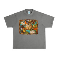 Tornado fall pumpkin background Urban Heavy Tee - BundleAndBundleShop