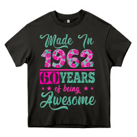 Asphalt made in 1962, 60 years of being awesome Heavy Core Tee - Jasminsmagicworld