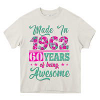 Cream made in 1962, 60 years of being awesome Heavy Core Tee - Jasminsmagicworld