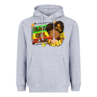 Heather Grey black girl magic Heavyweight Hoodie - FaDigitalArtStudio
