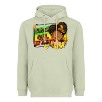 Matcha black girl magic Heavyweight Hoodie - FaDigitalArtStudio