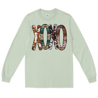Matcha Xoxo Leopard Heart Long Sleeve Tee - Bettercallsaul