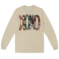 Mushroom Xoxo Leopard Heart Long Sleeve Tee - Bettercallsaul