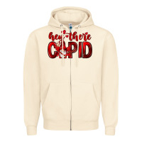 Sandshell Hey there Cupid Valentine's Day Zipper Hoodie - HowdyJamesFarm