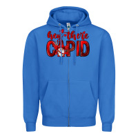 True Royal Hey there Cupid Valentine's Day Zipper Hoodie - HowdyJamesFarm