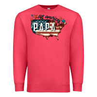 Cardinal all american papa Premium Sweatshirt - FaDigitalArtStudio