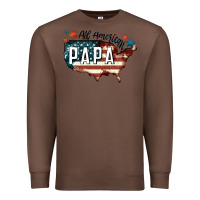 Chestnut all american papa Premium Sweatshirt - FaDigitalArtStudio
