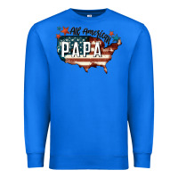 True Royal all american papa Premium Sweatshirt - FaDigitalArtStudio