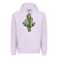 Lilac cactus Premium Hoodie - JahusDesignShop