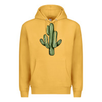 Mustard cactus Premium Hoodie - JahusDesignShop
