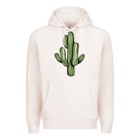 Pale Pink cactus Premium Hoodie - JahusDesignShop