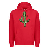 Red cactus Premium Hoodie - JahusDesignShop
