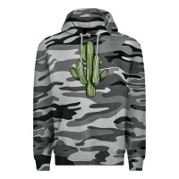 Slate Camo cactus Premium Hoodie - JahusDesignShop