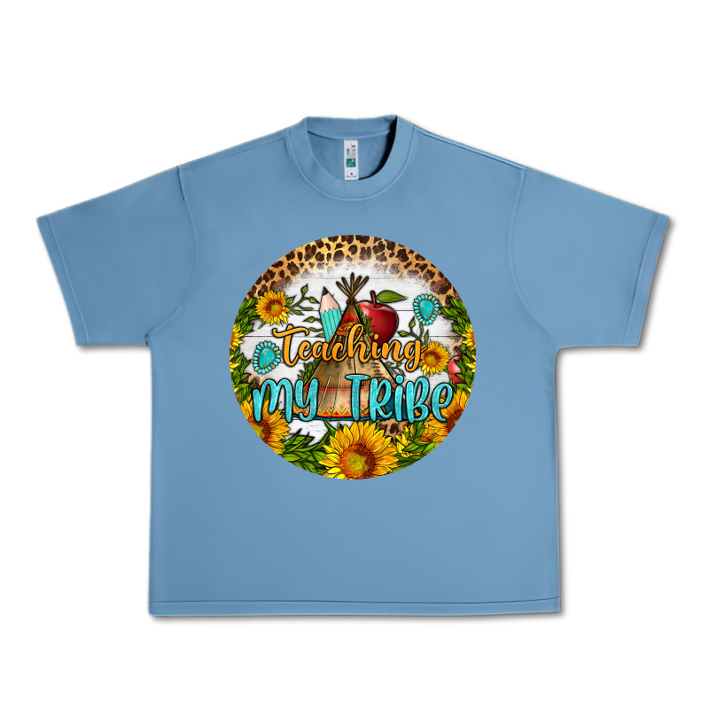 Teaching My Tribe Round Earring Urban Heavy Tee by BundleAndBundleShop | Teevron