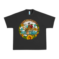 Pigment Black teaching my tribe round earring Urban Heavy Tee - BundleAndBundleShop