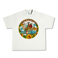 Pistachio teaching my tribe round earring Urban Heavy Tee - BundleAndBundleShop