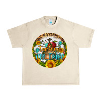 Sandshell teaching my tribe round earring Urban Heavy Tee - BundleAndBundleShop