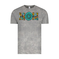 Cloud Rock Western Mom With Turquoise Gemstone Vintage Tee - BundleAndBundleShop