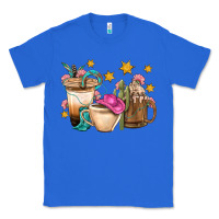 True Royal Western Cowgirl Coffee Cup Bbs Classic Tee - BundleAndBundleShop