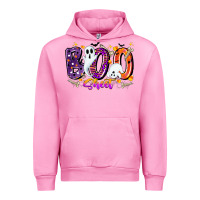 Fuchsia Pink boo sheet Urban Hoodie - CowhideDigitalArt