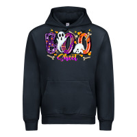 Navy boo sheet Urban Hoodie - CowhideDigitalArt