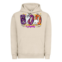 Pigment French Oak boo sheet Urban Hoodie - CowhideDigitalArt