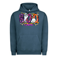 Pigment Midnight Navy boo sheet Urban Hoodie - CowhideDigitalArt
