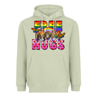 Matcha Free Mom hugs Heavyweight Hoodie - FaDigitalArtStudio