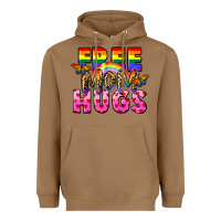 Toasted Coconut Free Mom hugs Heavyweight Hoodie - FaDigitalArtStudio