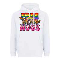 White Free Mom hugs Heavyweight Hoodie - FaDigitalArtStudio