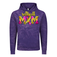 Cloud Purple Softball Mom Breast Cancer Vintage Hoodie - BundleAndBundleShop