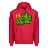 Cardinal St. Patrick's Lucky and shamrock Premium Hoodie - OliviaCreatesArt