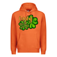 Carrot St. Patrick's Lucky and shamrock Premium Hoodie - OliviaCreatesArt