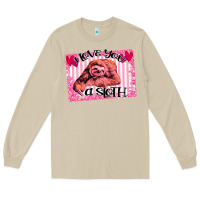 Mushroom Valentine Sloth Long Sleeve Tee - Bettercallsaul
