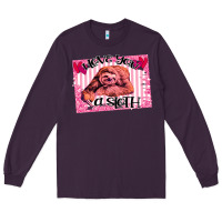 Plum Valentine Sloth Long Sleeve Tee - Bettercallsaul