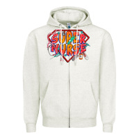 Oatmeal Heather super nurse Zipper Hoodie - CowGirlArtShop